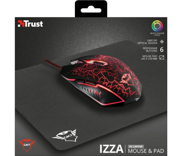 Trust GXT783 IZZA MOUSE & PAD - 703466 - zdjęcie 4